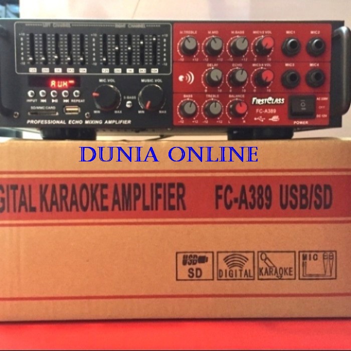 Amplifier Firstclass FC A 389 Ampli First Class FC A389 FCA389