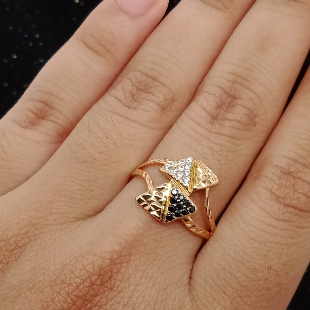 Cincin emas 17K - 1.8 gr kadar 750 - 3749