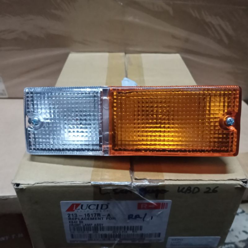 Lampu sen bemper chevrolet KBD 26 kanan merek lucid harga per pcs