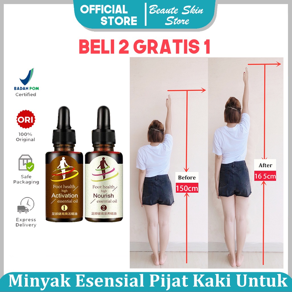 Minyak esensial pijat kaki untuk pria dan wanita remaja untuk meningkatkan elastisitas minyak esensial kaki canggih