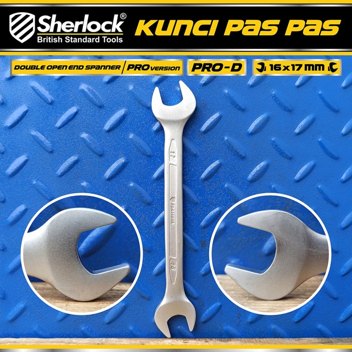 Kunci Pas Pas uk. 16 x 17 mm Original Sherlock (Pro-D Series) (1 pcs)