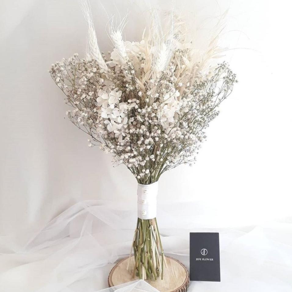 Jual PRODUK- BUKET WEDDING BUNGA PUTIH / BUKET PERNIKAHAN / WHITE