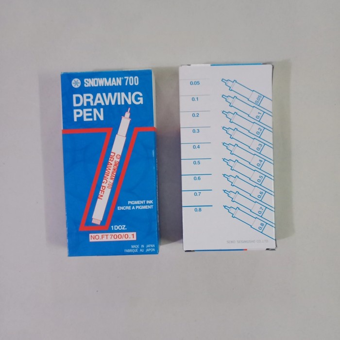 

murah Pulpen Drawing Pen Snowman 700 - 0.5