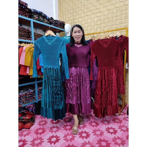dress plisket bangkok