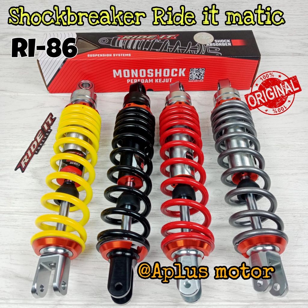 Shockbreaker Matic Ride It Matic 86 Series 310mm 330mm Shock Skok Belakang Mio Beat Vario 125 150 RI