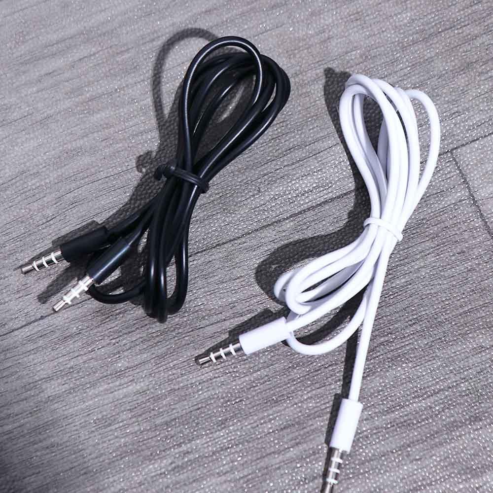 Quinton Kabel Aux Kabel Headphone Earphone Kabel Aux Mobil Colokan Lapis Emas Kabel Sambung Stereo Kabel Tambahan Speaker