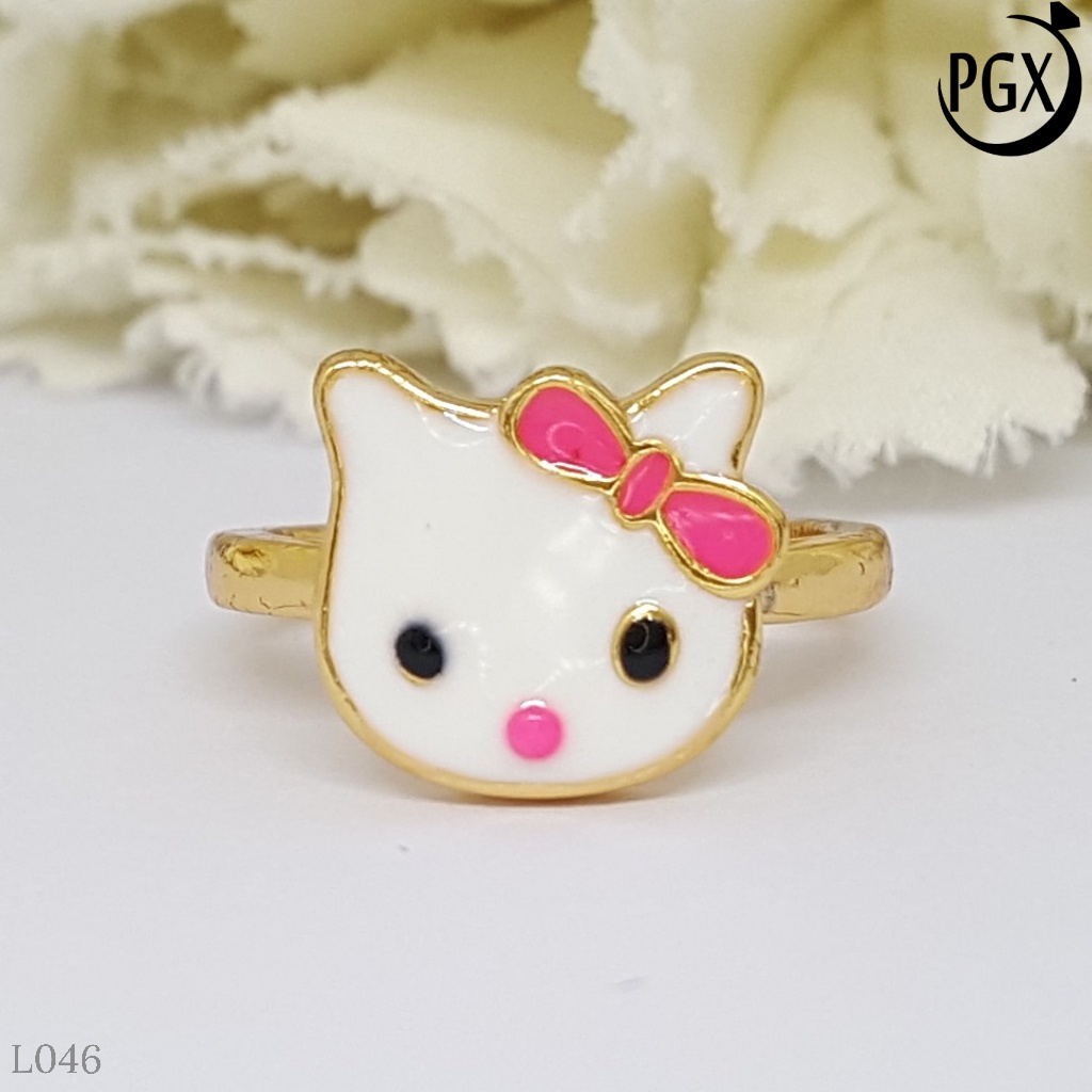 PGX Cincin Anak Xuping Aksesoris Perhiasan Lapis Emas Premium - L046