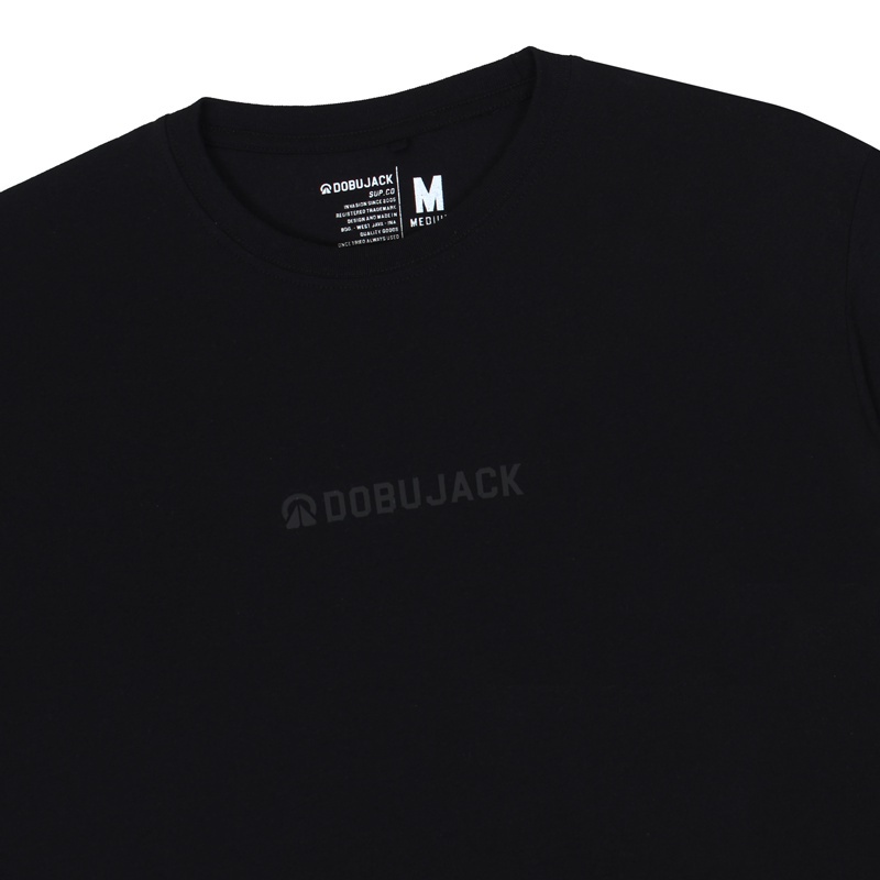 KAOS DOBUJACK LITTLE LOGO BLACK ON BLACK