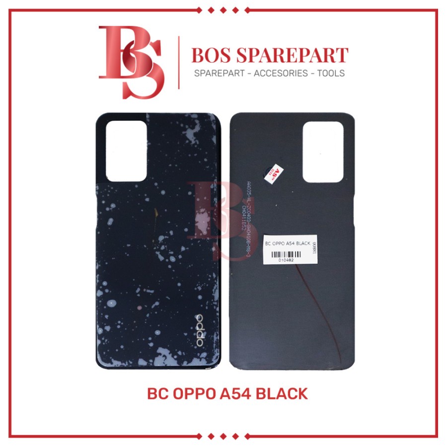 TUTUP BELAKANG OPPO A54 BLACK / BACK DOOR / BACK COVER