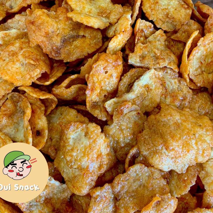 

TERLARIS BRANDS FESTIVAL 500Gr Emping Pedas Manis Belinjo ( Vegan Friendly ) | Oui Snack grosir