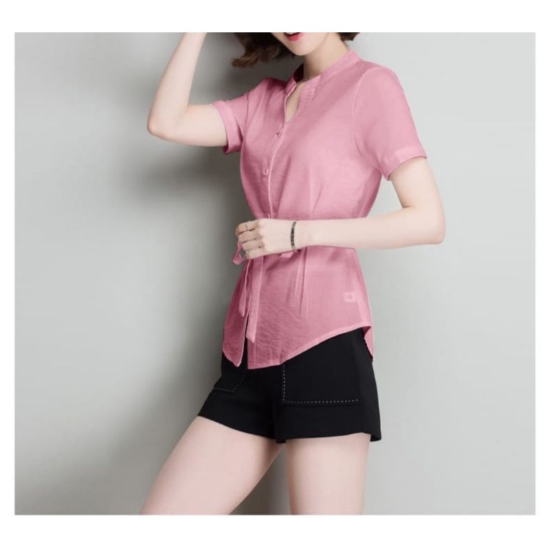 ATASAN BLOUSE WANITA/KEMEJA WANITA LENGAN PDk