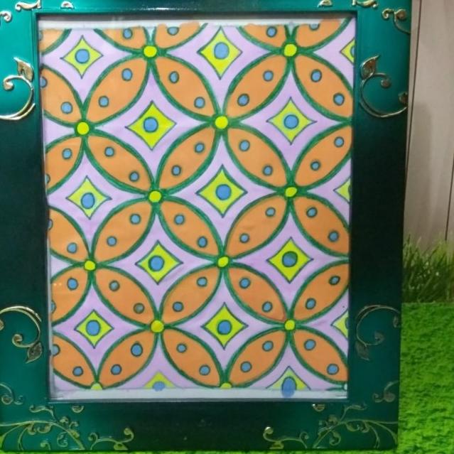 

Alat Membatik Pemula, kain, canting, cat batik - Mega Mendung, cat 3pcs