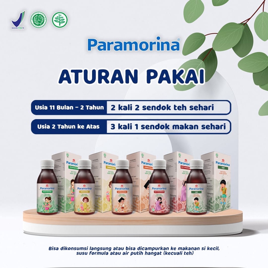 PARAMORINA OBP MADU ANAK ATASI BATUK PILEK - 100ML