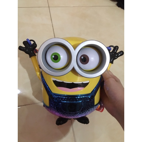 OFFICIAL MERCHANDISE UNIVERSAL STUDIO JAPAN MINIONS POPCORN BUCKET ORIGINAL USJ POPCORN BUCKET MINIO