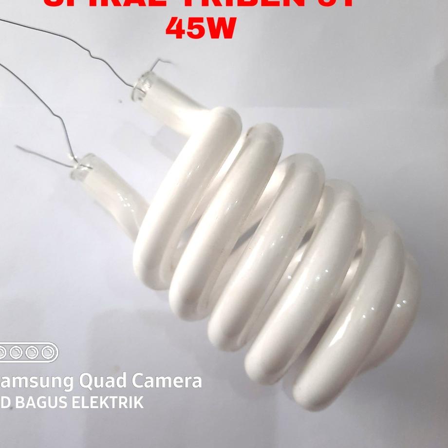 Hot Promo.. KACA LAMPU SPIRAL TRIBEN 45W ㄸ