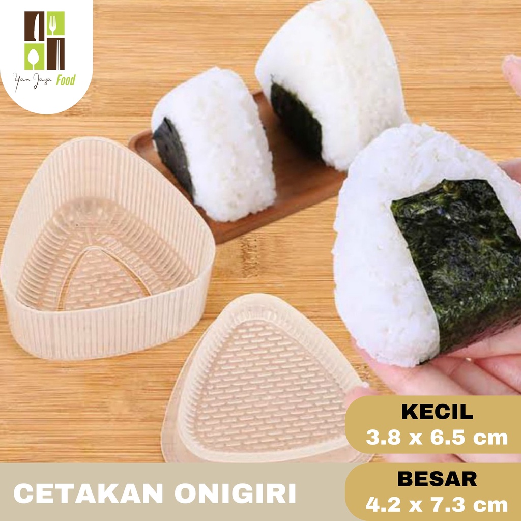 Cetakan Onigiri Sushi Nasi Bento Jepang Anti Lengket