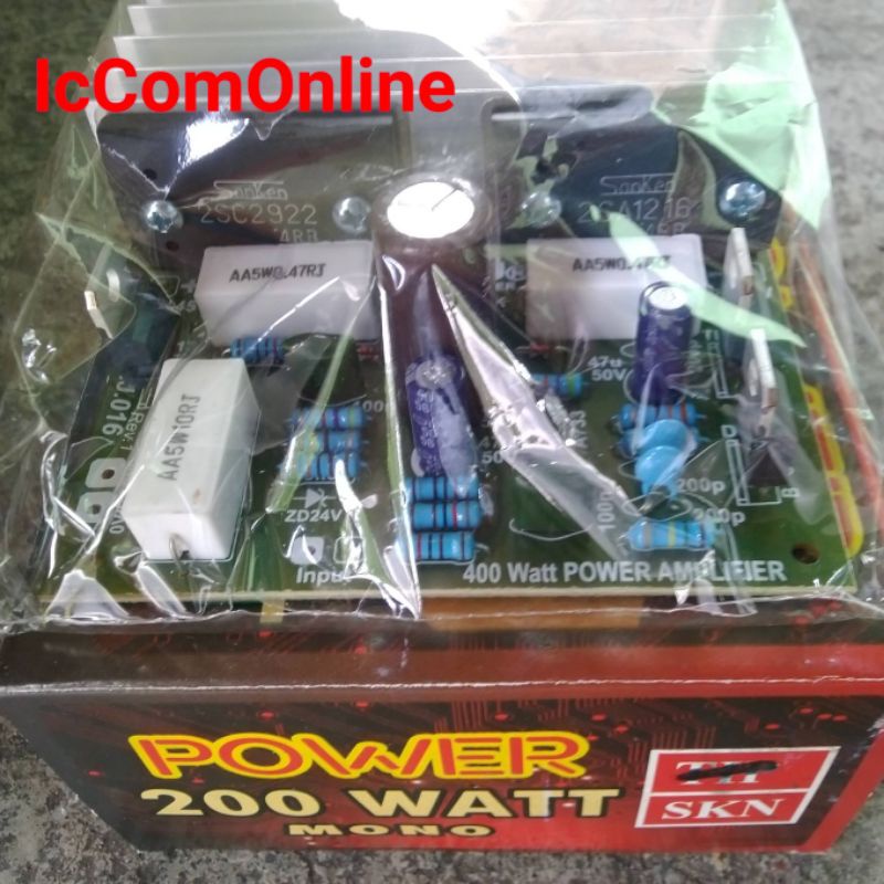 Modul Power Ampflifier 200Watt mono.Power Safari 200 Watt