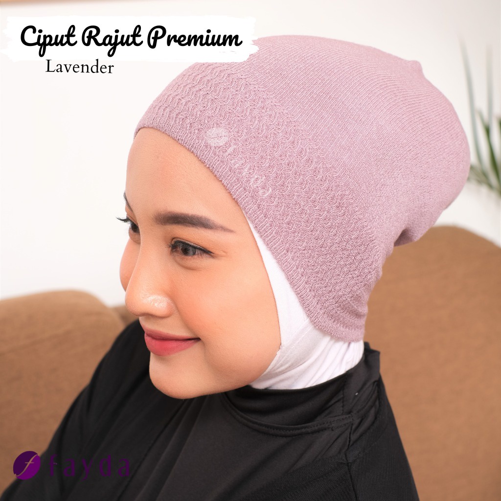 FAYDA - CIPUT RAJUT KLASIK daleman kerudung premium