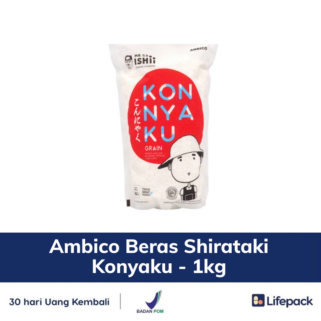 

Shirataki Rice Konnyaku Beras 1 KG