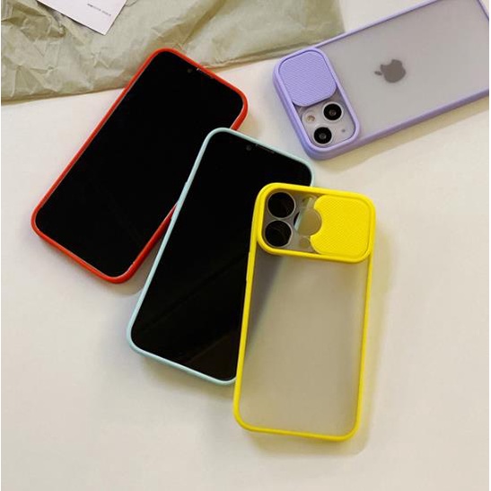 Casing Iphone 6 6s 7 8 Plus 11 12 Mini X Xs Xr Se Pro Max 2020 Shockproof Anti Jatuh Warna Permen Matte