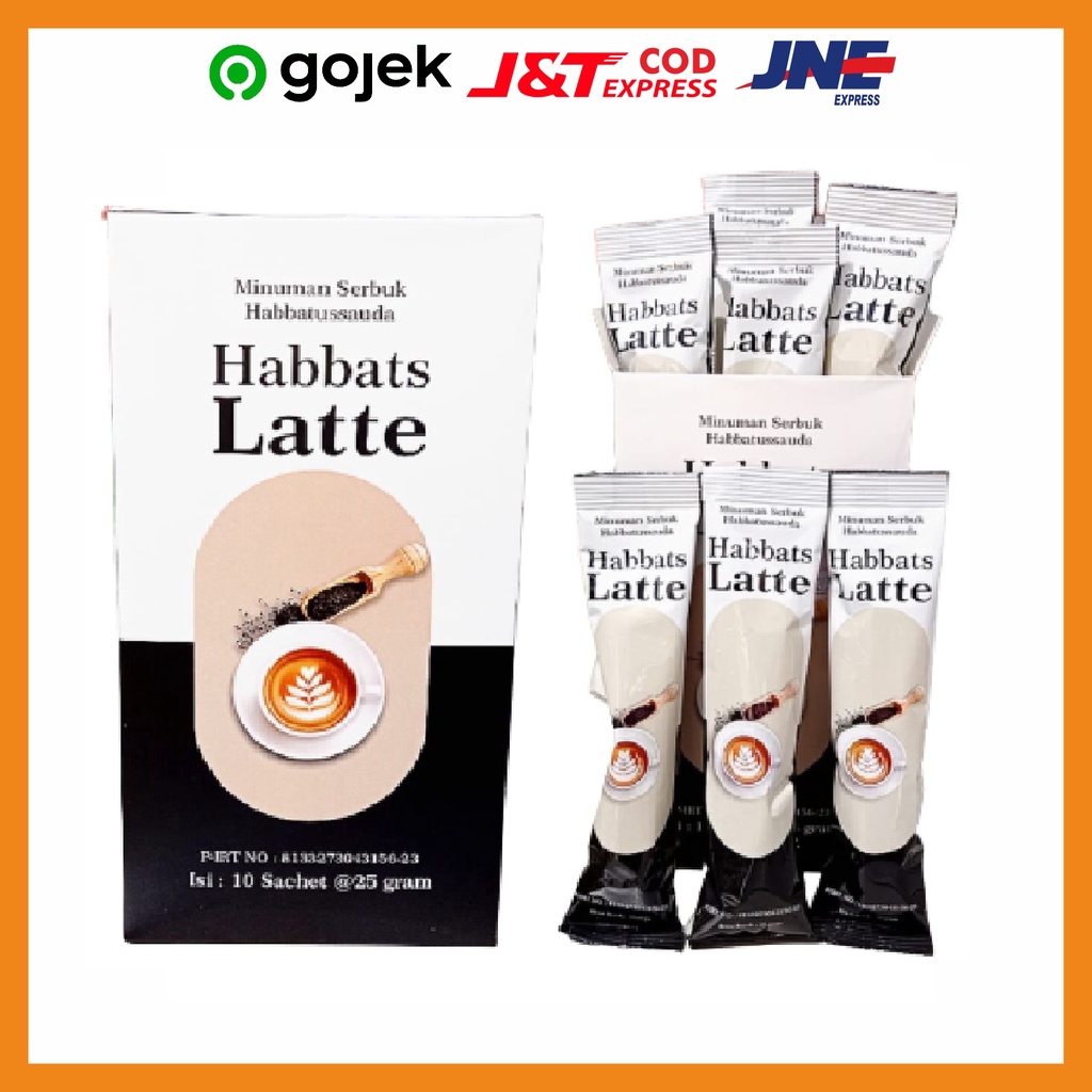 Habbats Latte espresso minuman herbal kopi habbats dll