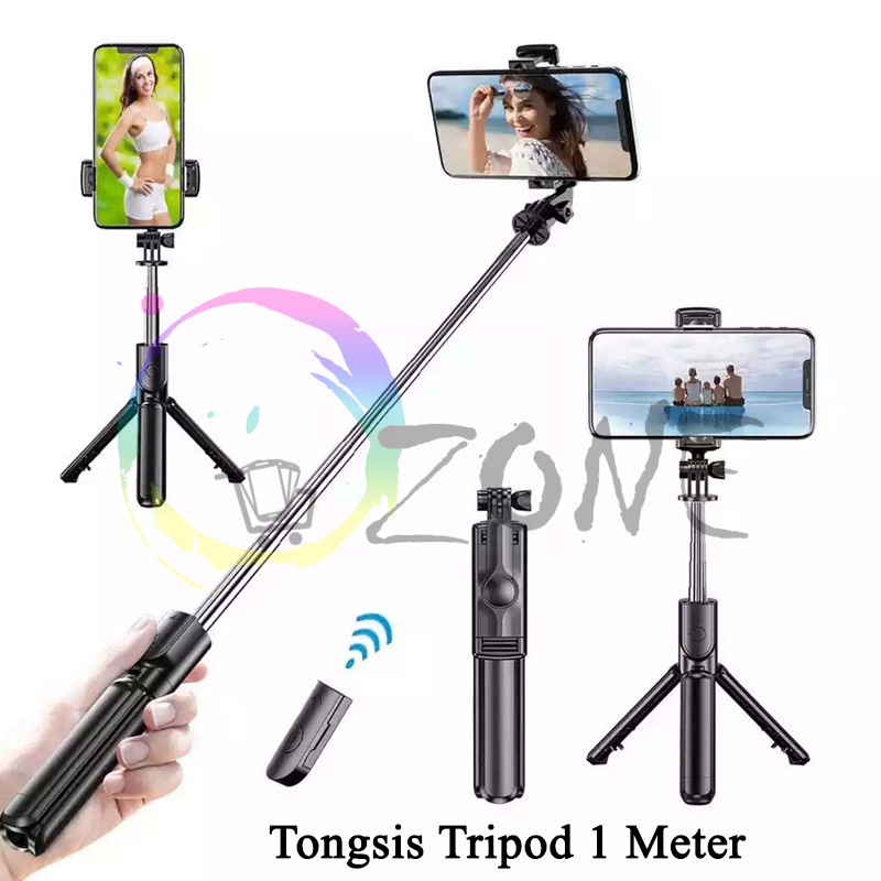 TONGSIS TRIPOD BLOETOOTH REMOT SHUTTER HOLDER 360 ROTATION