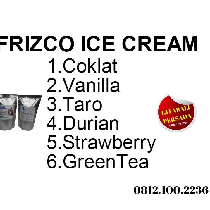 

PROMO HARI INI Frizco Ice cream powder, bubuk es krim frisco 500gr Coklat Taro Strawberry Durian Greentea Vanilla buruan