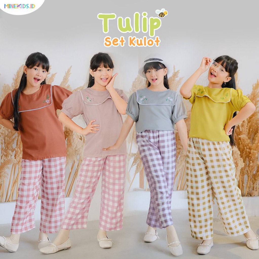 Tulip Set Kulot Minekids