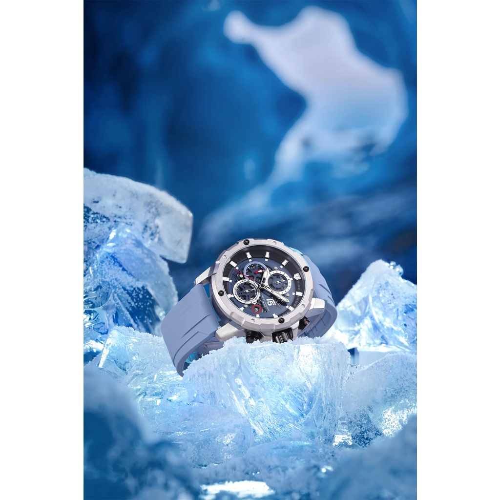 Jam Tangan Pria T5 H3939 3939 Original Rubber Watch Chrono Stopwatch