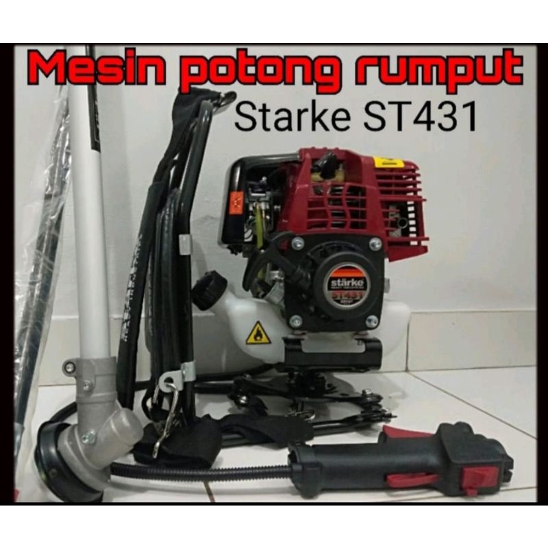 Mesin Potong Rumput 4 Tak STARKE ST431 / Mesin Pemotong Rumput Bensin 4 Tak STARKE ST 431