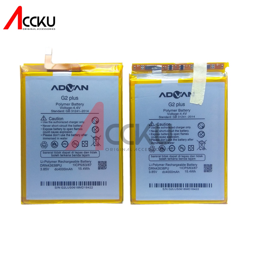 [ ADVAN G2 ] Baterai Battery Advan G2+ Batre Baterei Battery Baterai Advan G2