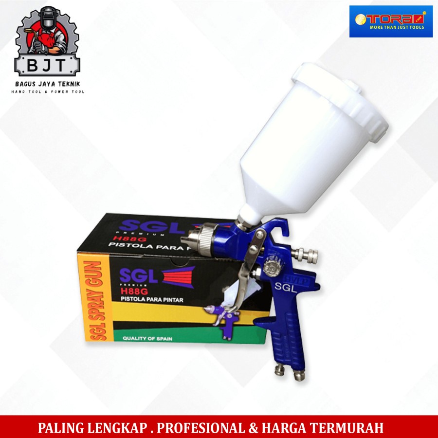 AIR SPRAY GUN HVLP SGL H88G TABUNG ATAS