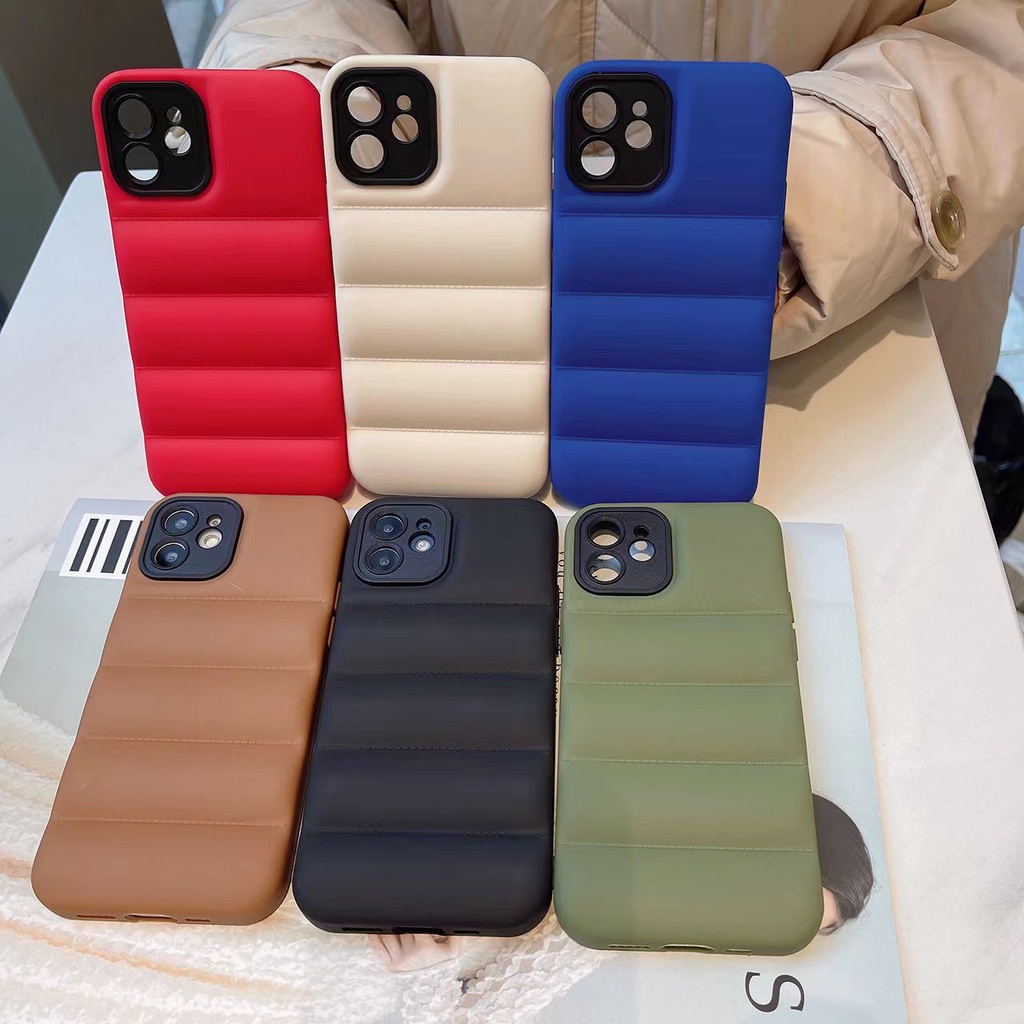 Soft case Puff case iphone 7 8 plus x xs xr max 11 12 pro max