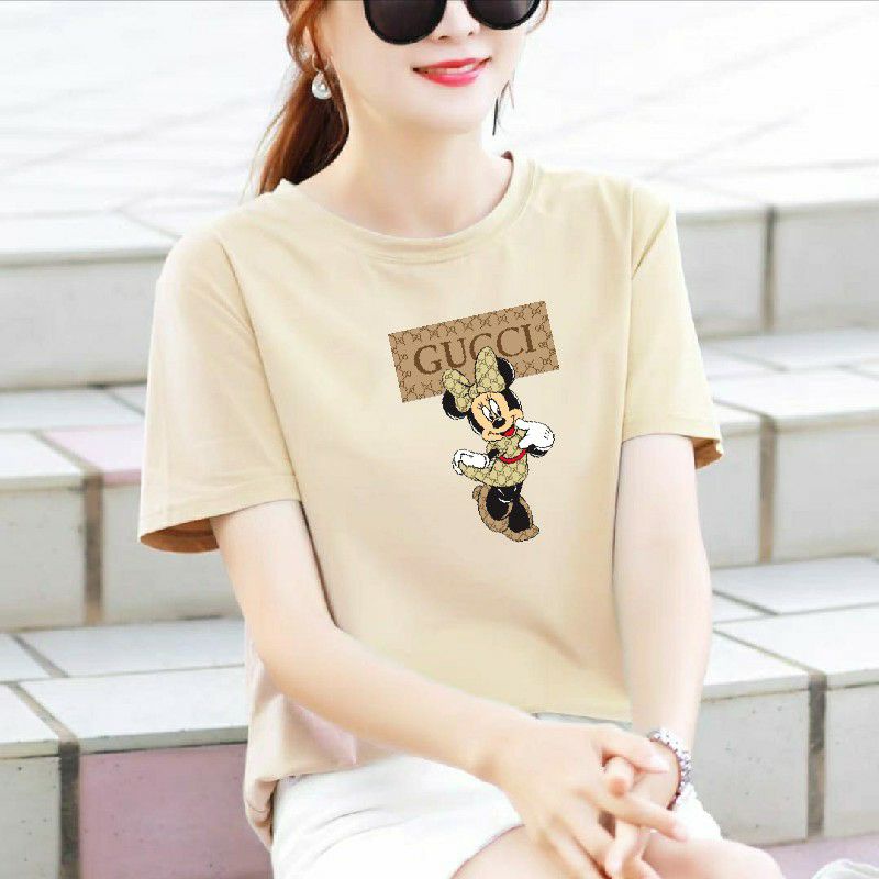 Kaos Wanita Cotton Combed Miniegcci Kaos Distro Wanita Lengan Pendek