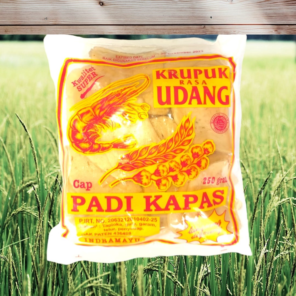 

Krupuk udang Cap Padi Kapas