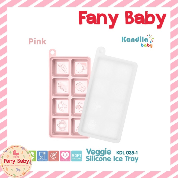 KANDILA BABY VEGGIE SILICONE ICE TRAY / KDL035-1