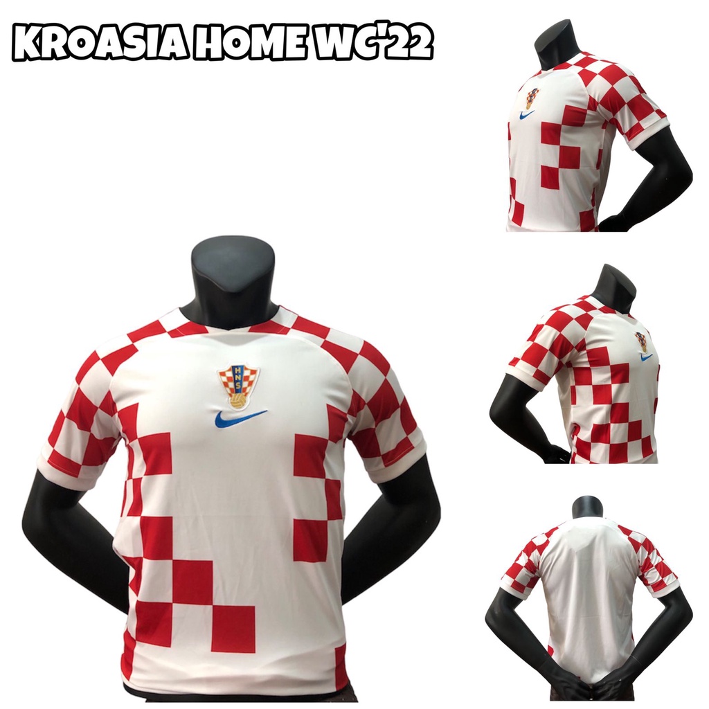 Jersey Kroasia Piala Dunia 2022 - Jersey Kroasia 2022 2023 Home - Jersey Kroasia Home 2022 2023