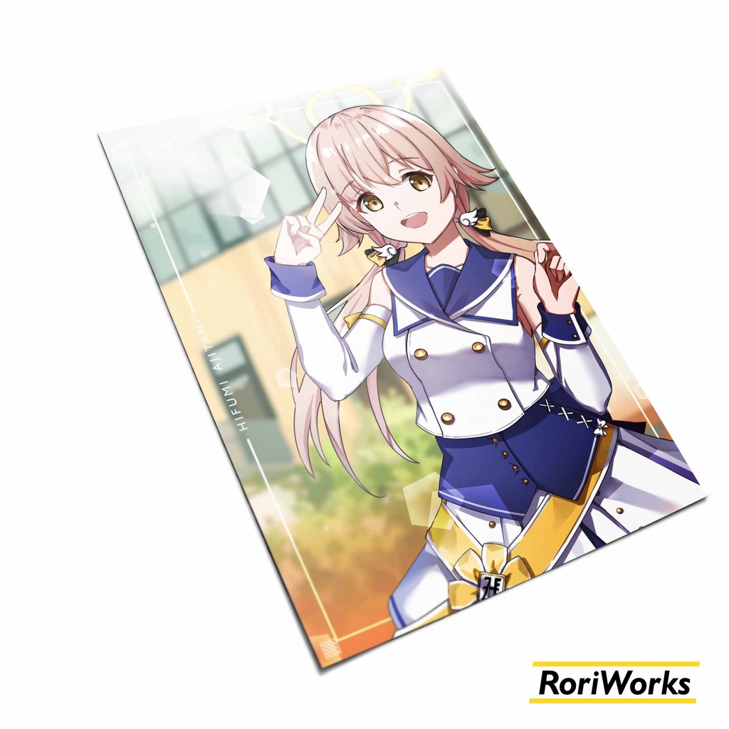 Poster Anime - Hifumi Idol Blue Archive