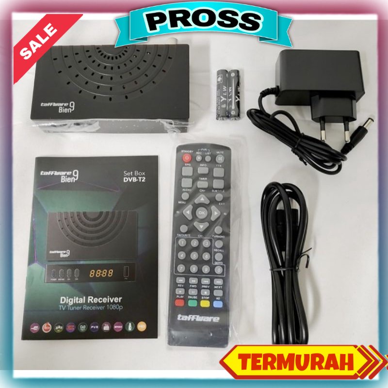 stb Bien 9 dvb T2 digital tv set top box terbaru bien9