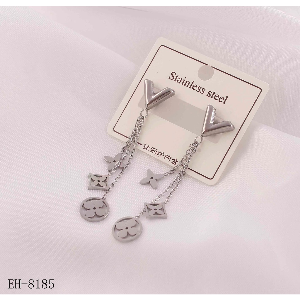 Titanium Set Perhiasan Fashion Kalung/Gelang/Anting 7885/8185/2513