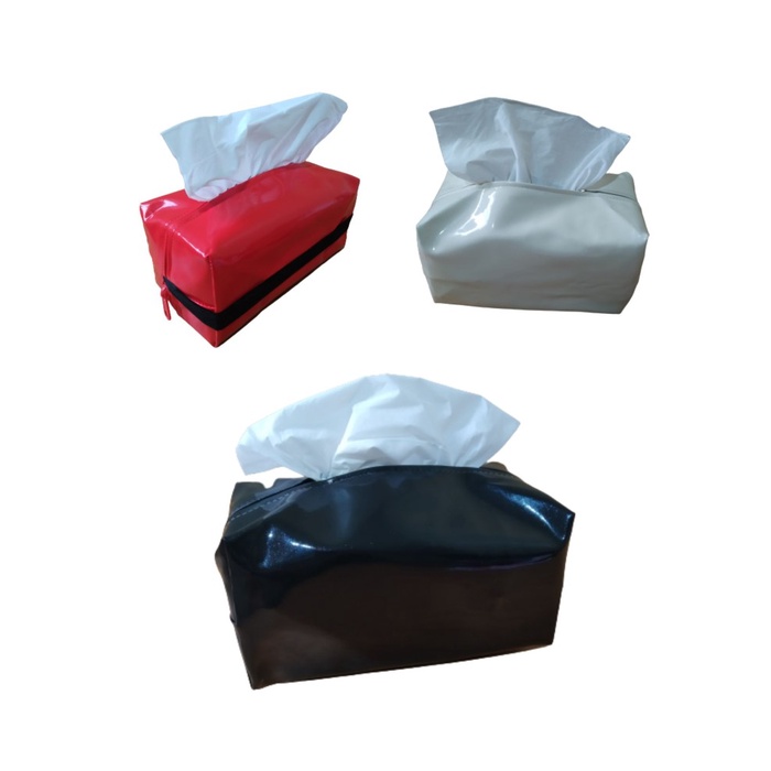 [ BAYAR DI TEMPAT ] Car Tissue holder Penjepit Tisu Mobil Tempat tissue Kotak Tisu MURAH - TISSU