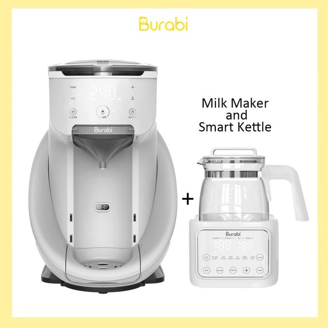 Jual Burabi Milk Maker And Smart Kettle Bundle/ Package Shopee Indonesia
