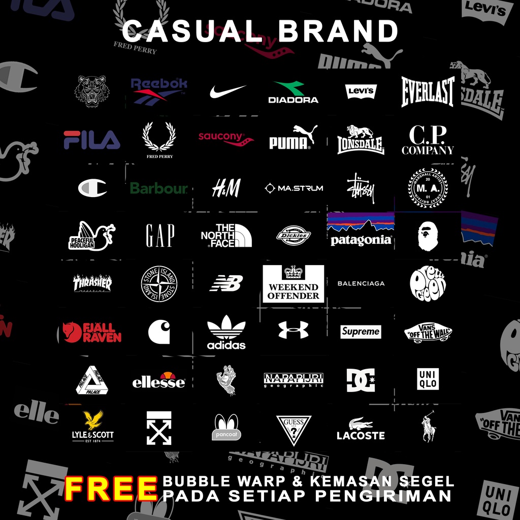 (48 PCS) Poster Dinding Aesthetic | Poster Dinding Aesthetic Casual Brand Series