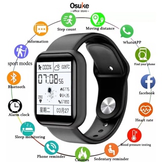 Jam Tangan Hp Bluetooth Smartwatch Jam Digital Wanita Fitnes Tracker Pemutar Musik Monitor Detak Jantung Tekanan Darah Automatic