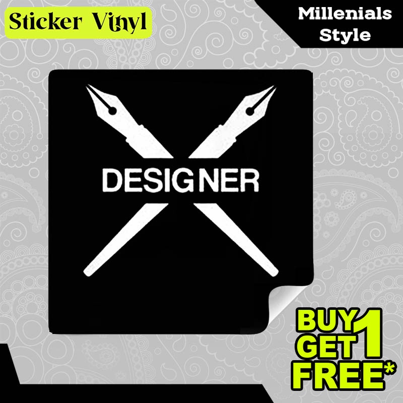 

Stiker Sticker Designer 1 Desainer Pen Tool Gambar Unik Desain Keren dan Kekinian Aesthetic Bahan Vinyl Satuan Anti Air
