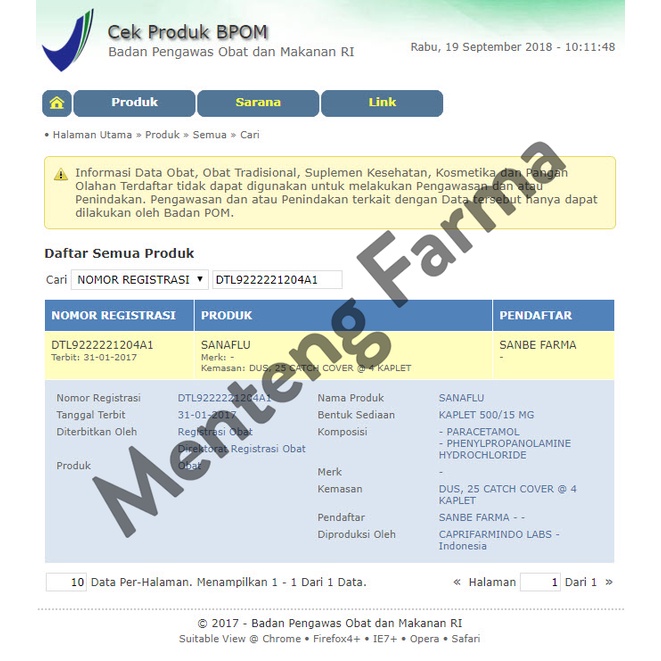 Sanaflu - Obat Pereda Flu dan Pilek