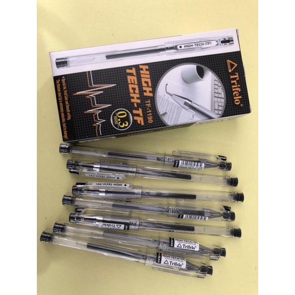 

bolpen Trifelo high tech TF-1190 hitam 0.3mm isi 12