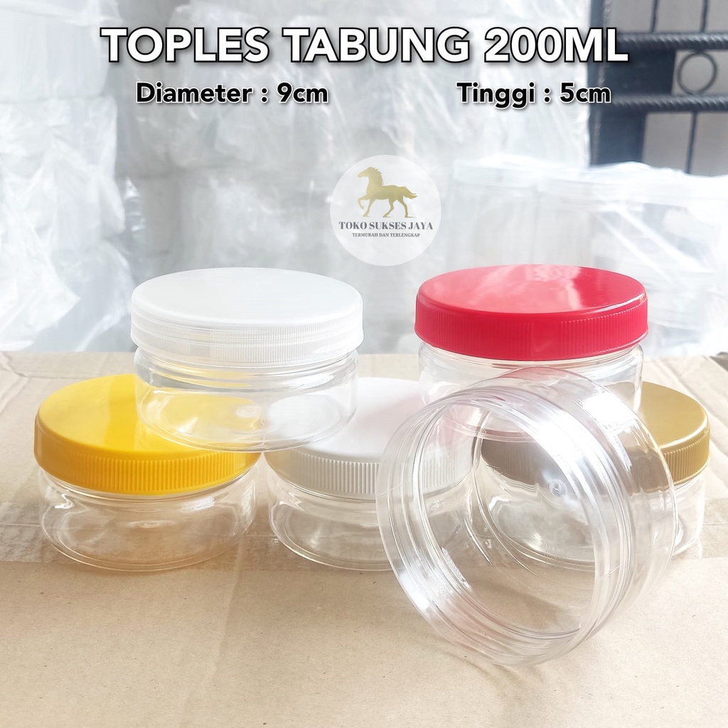 TOPLES 200ML / TOPLES PLASTIK / TOPLES TABUNG PREMIUM 200ML
