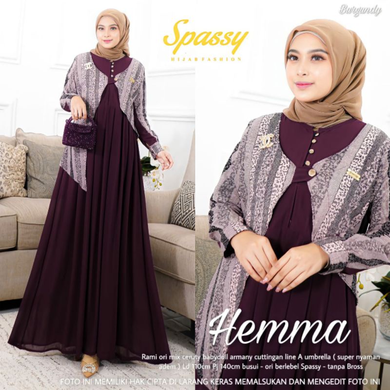 HEMMA + DIOR ORIGINAL BY SPASSY// SOLO.INDONESIA// RESTOK BANYAK