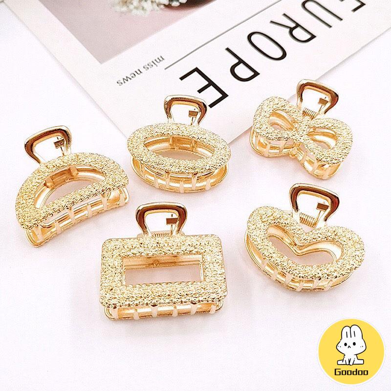 Jepit Rambut Bentuk Geometris Bahan Alloy Untuk Wanita -Doo